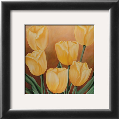 Orange Tulips by Erik De Andre Pricing Limited Edition Print image