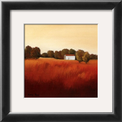 Scarlet Landscape Ii by Hans Paus Pricing Limited Edition Print image