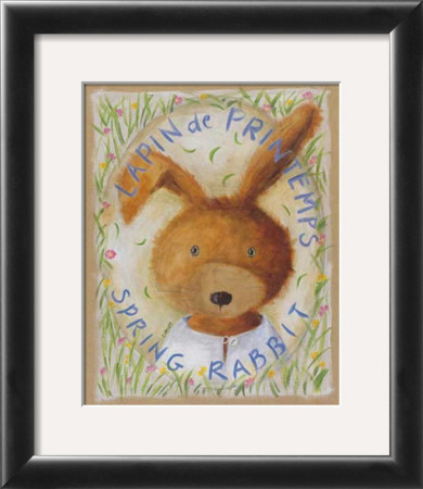 Lapin De Printemps by Joëlle Wolff Pricing Limited Edition Print image
