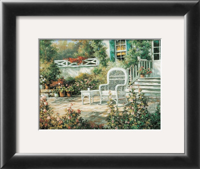 Patio Garden Ii by T. C. Chiu Pricing Limited Edition Print image