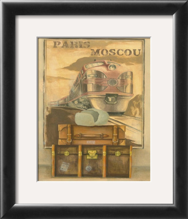 Train, Paris And Moscou by Mar Alonso Pricing Limited Edition Print image