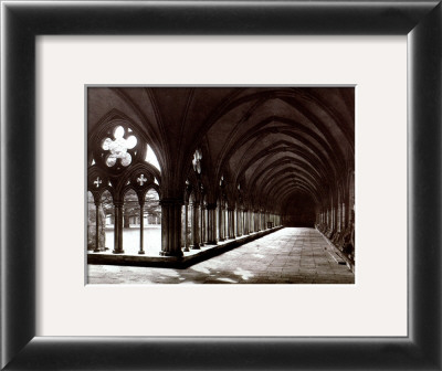 English Cathedral, Salisbury Cloisters by Sally Maltby Pricing Limited Edition Print image