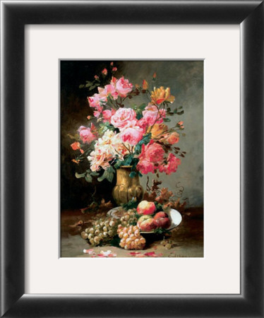 Les Fleurs At Fruits D'ete by Alfred Godchaux Pricing Limited Edition Print image