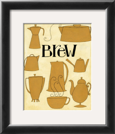 Brew Pots In Yellow by Dan Dipaolo Pricing Limited Edition Print image