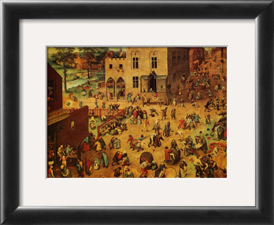 Children's Games by Pieter Bruegel The Elder Pricing Limited Edition Print image