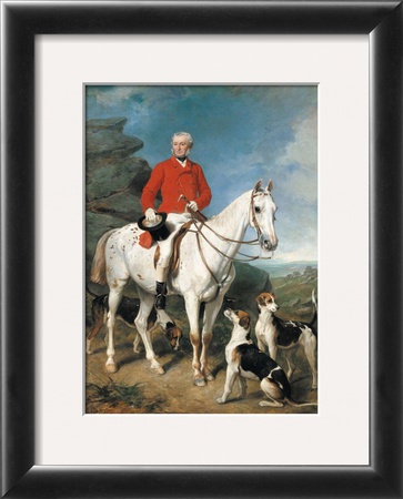 Portrait Of Charles Trelawny by Sir Francis Grant Pricing Limited Edition Print image