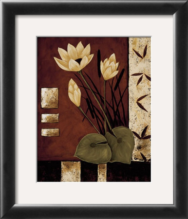 Lotus Silhouette I by Krista Sewell Pricing Limited Edition Print image