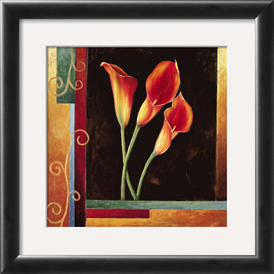 Orange Callas by Jill Deveraux Pricing Limited Edition Print image