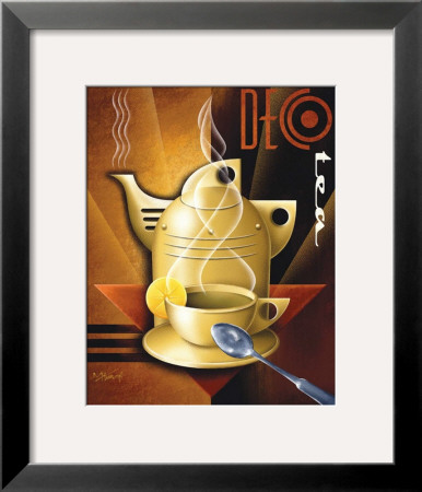 Deco Tea by Michael L. Kungl Pricing Limited Edition Print image