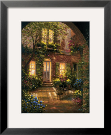 Spring Courtyard I by J. Martin Pricing Limited Edition Print image