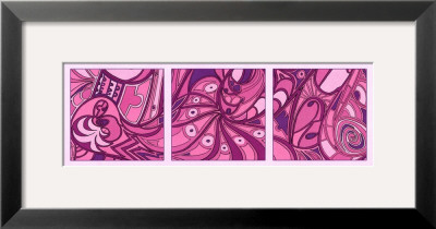 Pink Fission Ii by Tina Kafantaris Pricing Limited Edition Print image