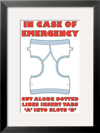 In Case Of Emergency I by Russ Lachanse Pricing Limited Edition Print image