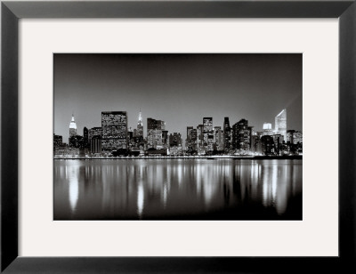 New York, New York, Manhattan East Side by Henri Silberman Pricing Limited Edition Print image