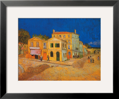 The Yellow House At Arles, C.1889 by Vincent Van Gogh Pricing Limited Edition Print image