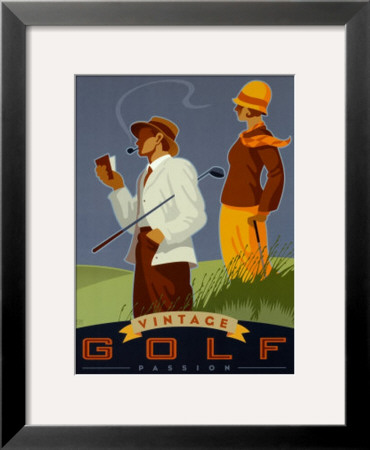 Vintage Golf, Passion by Si Huynh Pricing Limited Edition Print image