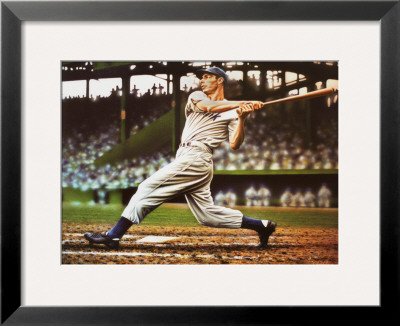 Joe Dimaggio by Darryl Vlasak Pricing Limited Edition Print image