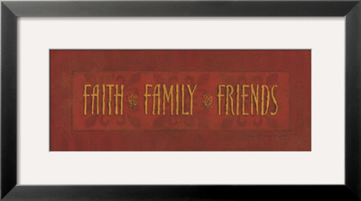 Faith Family Friends by Stephanie Marrott Pricing Limited Edition Print image