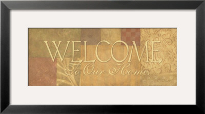 Welcome To Our Home by Stephanie Marrott Pricing Limited Edition Print image