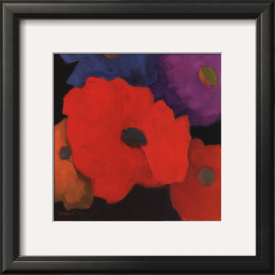 December Zinnias Iv by Audrey Heard Pricing Limited Edition Print image