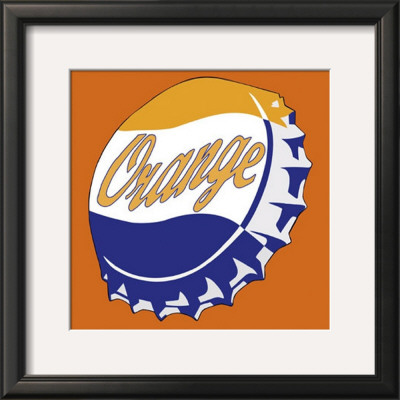 Orange Bottle Cap by Santiago Poveda Pricing Limited Edition Print image