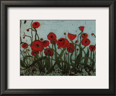 Poppyfield I by Karen Tusinski Pricing Limited Edition Print image