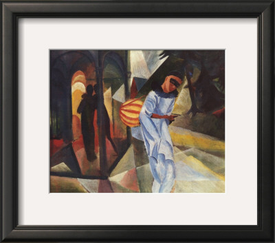 Pierrot, 1913 by Auguste Macke Pricing Limited Edition Print image
