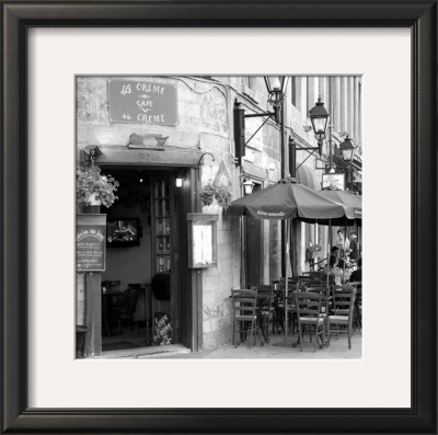 Cafe Creme De La Creme by Carl Ellie Pricing Limited Edition Print image