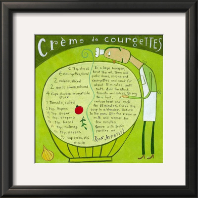 Creme De Courgettes by Céline Malépart Pricing Limited Edition Print image