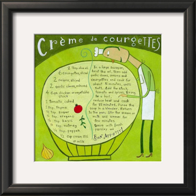 Creme De Courgettes by Celine Malepart Pricing Limited Edition Print image