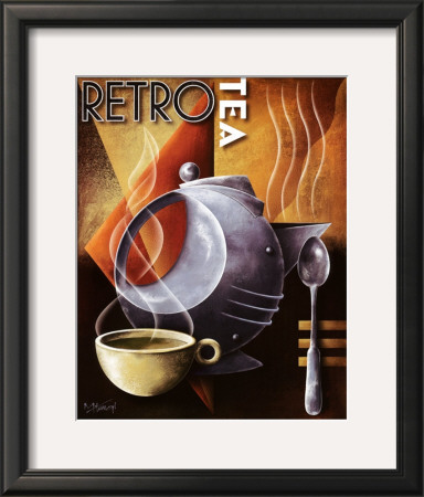 Retro Tea by Michael L. Kungl Pricing Limited Edition Print image