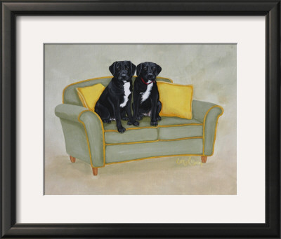 Labs On Green by Carol Dillon Pricing Limited Edition Print image