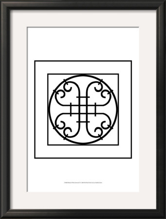 Black And White Ironwork Iv by Chariklia Zarris Pricing Limited Edition Print image