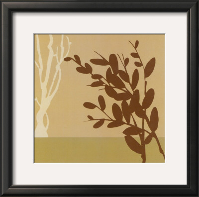 Metro Leaves In Khaki Ii by Erica J. Vess Pricing Limited Edition Print image