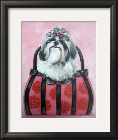 Shih-Tzu Purse by Carol Dillon Pricing Limited Edition Print image