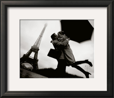 Couple In Paris by Jean-Noel Reichel Pricing Limited Edition Print image
