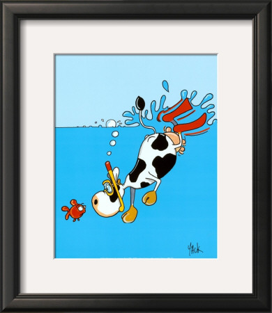 Scuba Diving by Jacques Bosse Pricing Limited Edition Print image