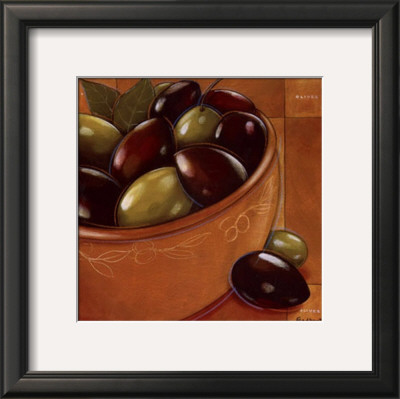 Bol Olives Laurier by Chantal Godbout Pricing Limited Edition Print image