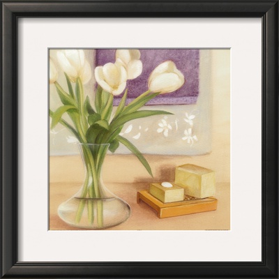 White Tulips And Soaps by Catherine Becquer Pricing Limited Edition Print image
