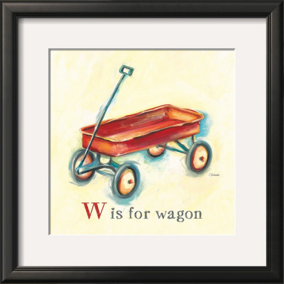 W Is For Wagon by Catherine Richards Pricing Limited Edition Print image