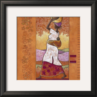 Au Coeur De L'afrique by Geraldine Bandiziol Pricing Limited Edition Print image