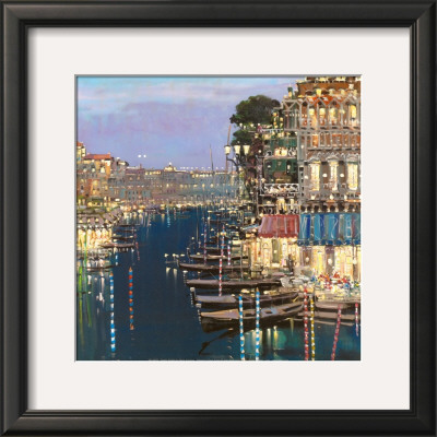 Riviera Twilight by Mario Sanzone Pricing Limited Edition Print image