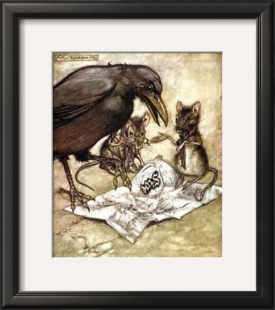 Solomon Crow And The Mice by Arthur Rackham Pricing Limited Edition Print image