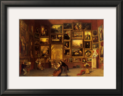 Gallery Of The Louvre, 1831-33 by Samuel Finley Breese Morse Pricing Limited Edition Print image