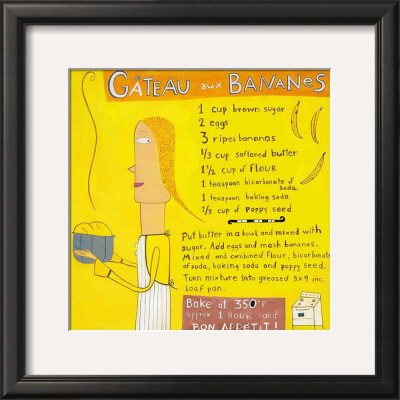 Gateau Aux Bananes by Céline Malépart Pricing Limited Edition Print image