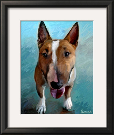 Spike Bull Terrier by Robert Mcclintock Pricing Limited Edition Print image