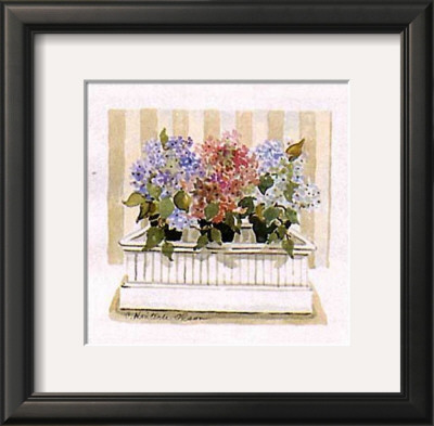 Hydrangea Tub by Charlene Winter Olson Pricing Limited Edition Print image