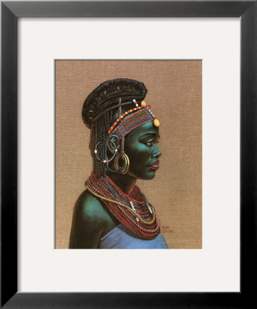 African Portraits Ix by Wolfgang Otto Pricing Limited Edition Print image