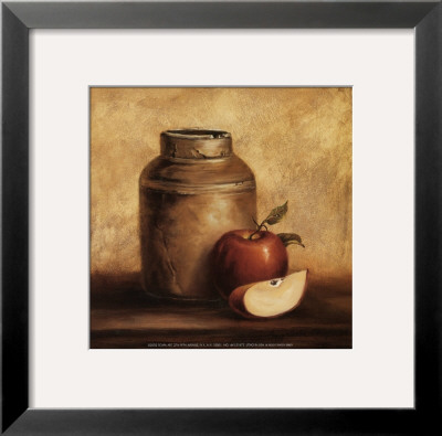 Crock With Apples by Peggy Thatch Sibley Pricing Limited Edition Print image