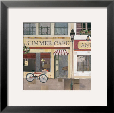 Summer Cafe by Katherine & Elizabeth Pope Pricing Limited Edition Print image
