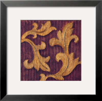 Gold Acanthus I by Jillian Jeffrey Pricing Limited Edition Print image